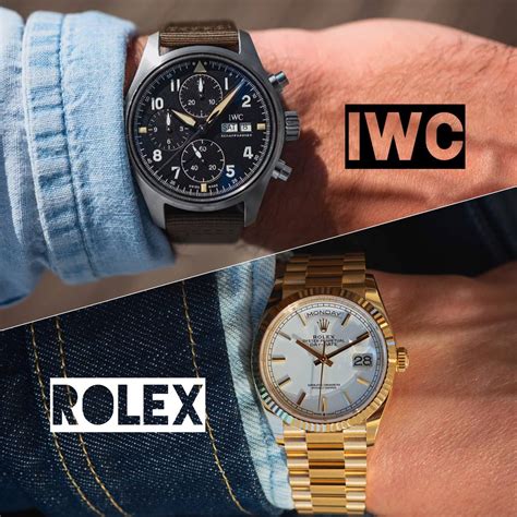 iwc vs rolex